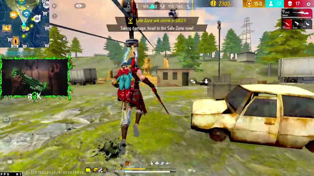 [B2K] FREE FIRE: SOLO VS SQUAD INSANE 27 KILLS | ENJOY!