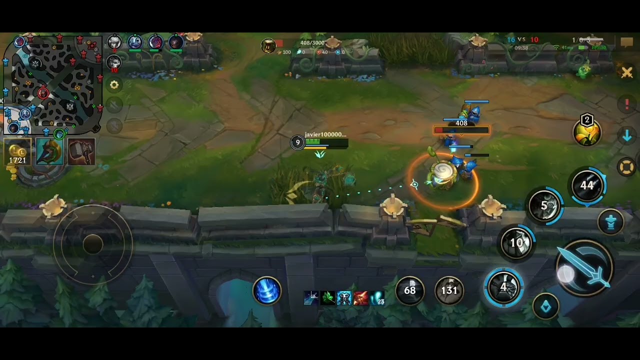 League of legends, jugando con tresh. 
