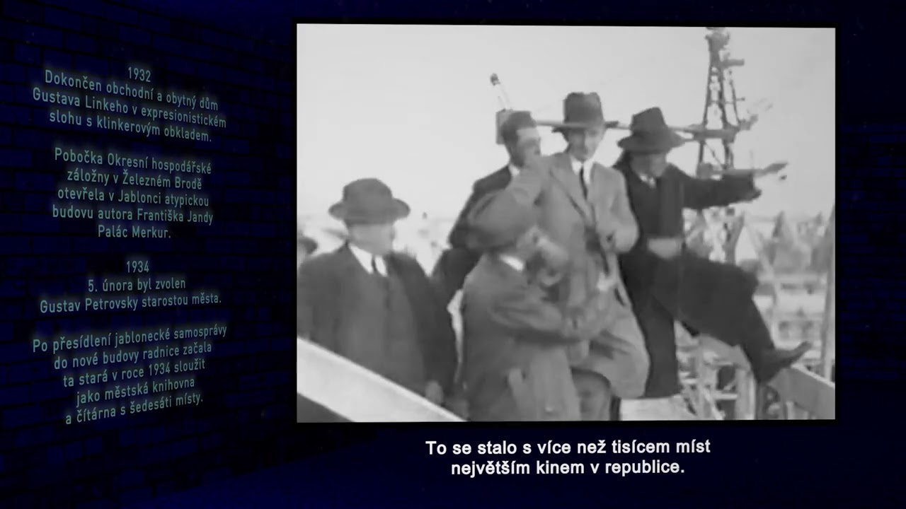 Jablonec nad Nisou 100 let ve filmu, 1. díl 1918 až 1937