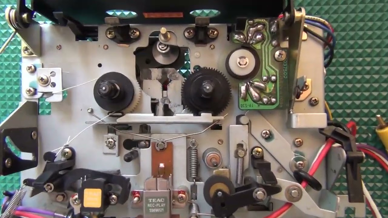 TEAC カセットデッキ A-5 修理報告 (メカニズム編)