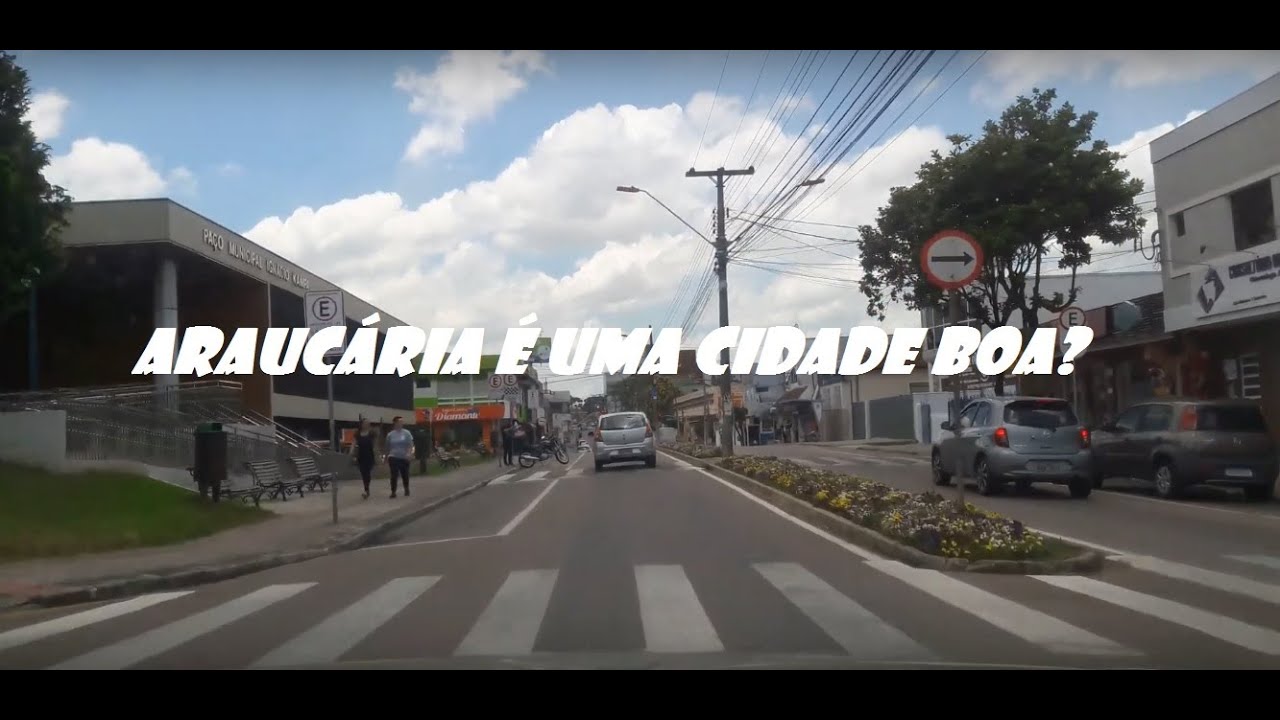 FALANDO SOBRE A CIDADE DE ARAUCÁRIA PR