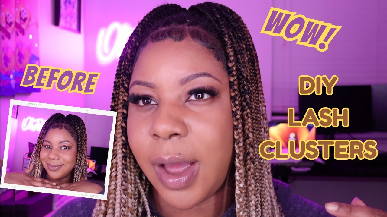 Diy lash extension clusters | Beginner Friendly Lash Cluster Tutorial!