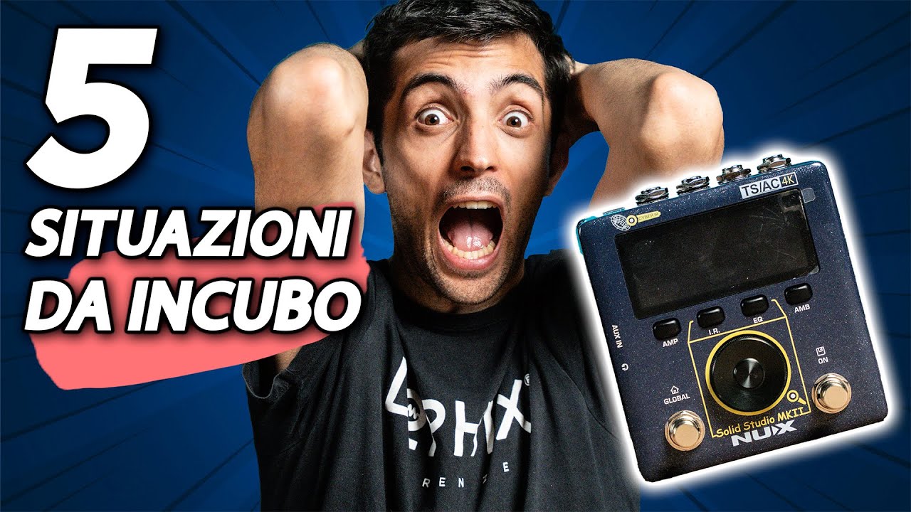 5 situazioni DA INCUBO per ogni chitarrista