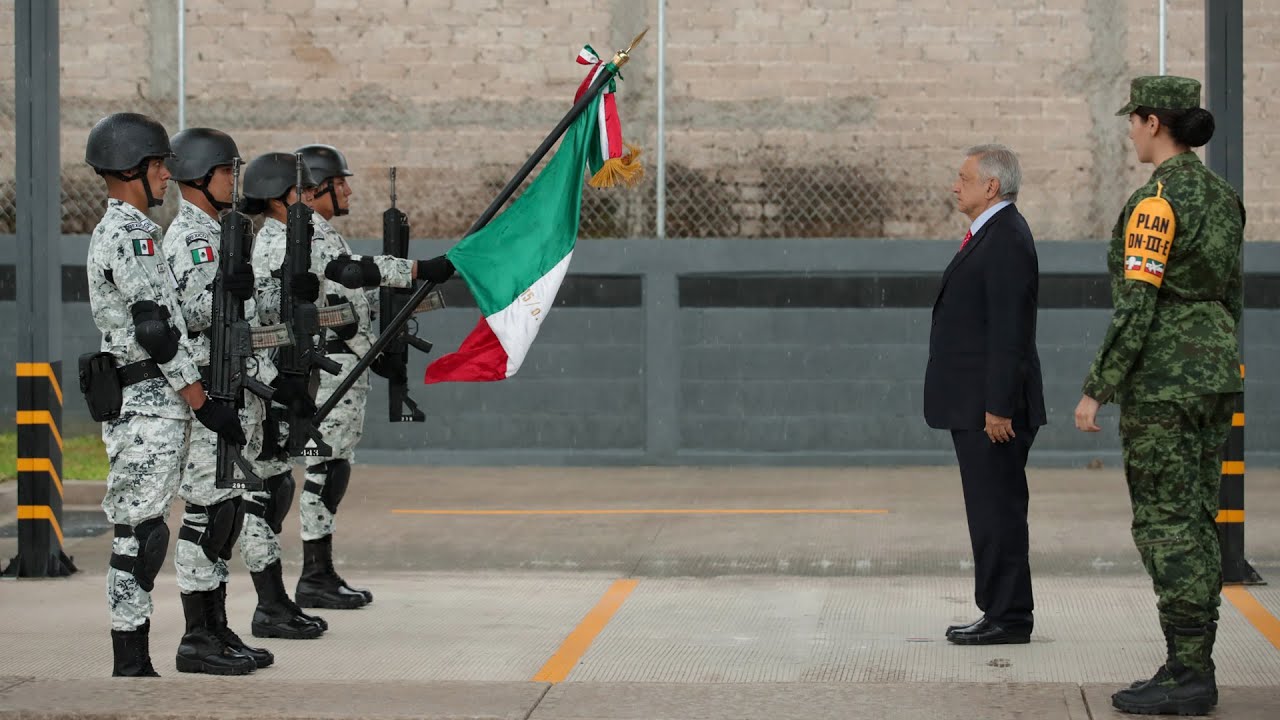 Inauguración de instalaciones de la Guardia Nacional, desde Zapopan, Jalisco