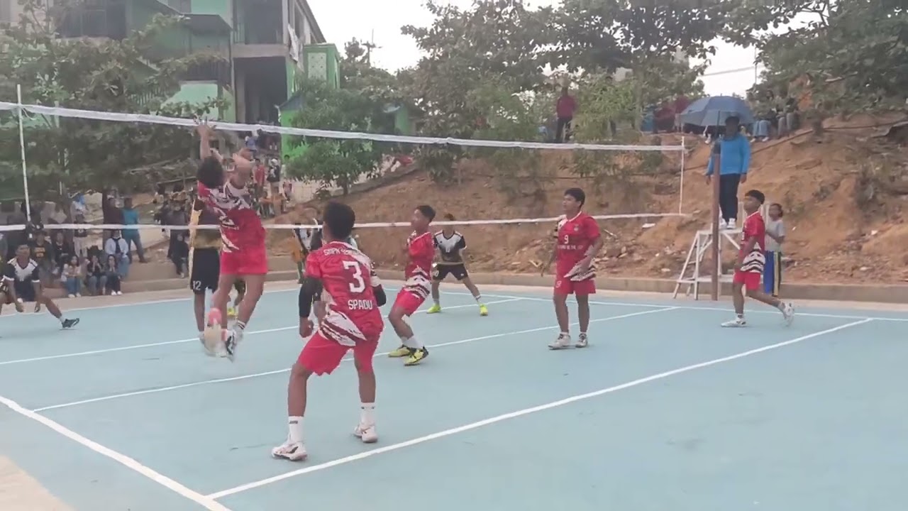 PERTANDINGAN FINAL VOLLY SMPN 42 VS SMPN 34 BATAM | LAGA TEGANG & SERU 🔥