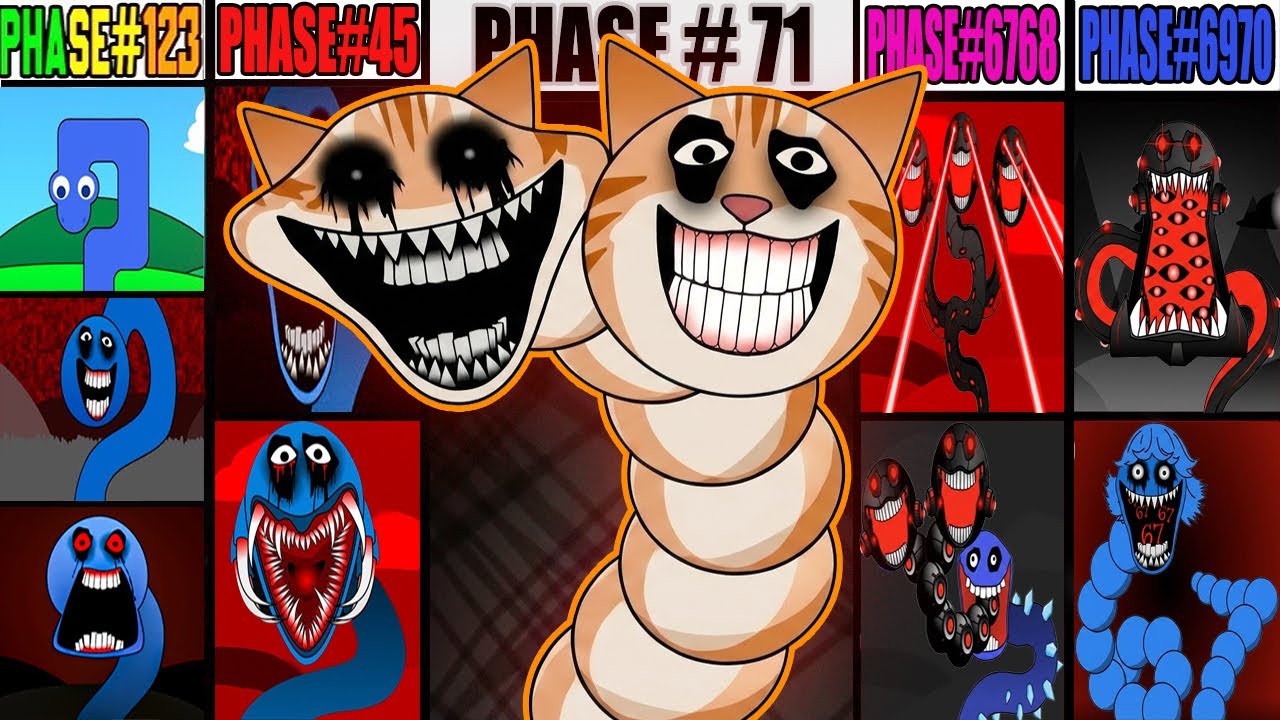 My Sprunki OC: HUNGRY SNAKE (from Phase 1 to Phase 71)