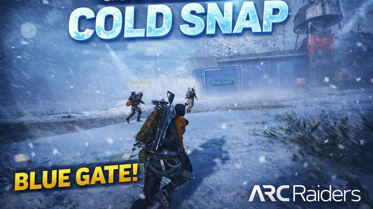 Nobody Expected This at Blue Gate We Hit the GOOP JACKPOT at Blue Gate (Cold Snap Event)#arcraiders 