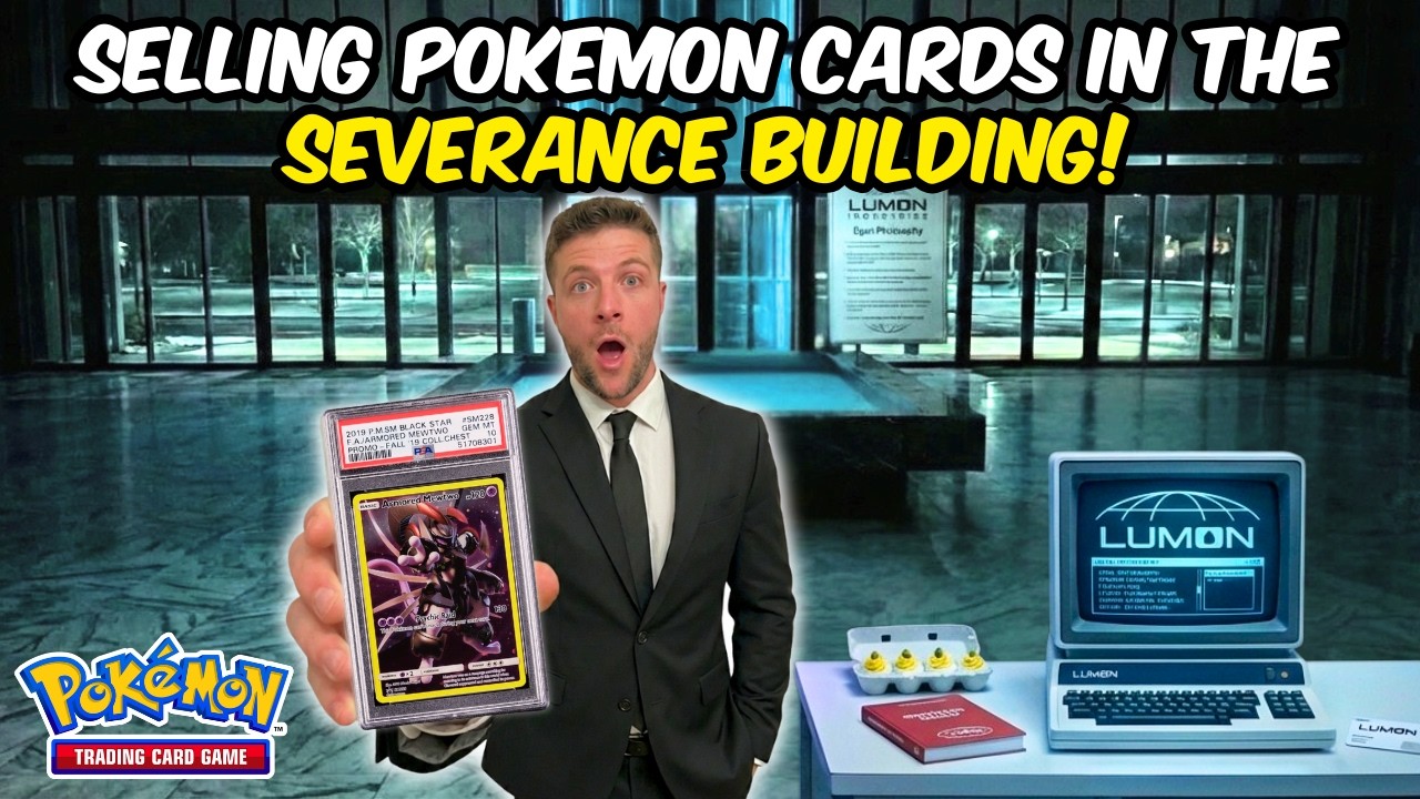 Продал карточек Pokemon на сумму более 10 000 долларов в здании Severance! | Мнение продавца карт...
