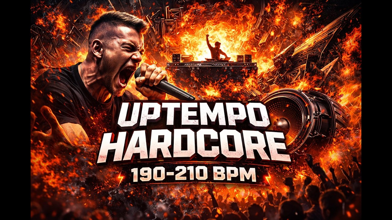 UPTEMPO HARDCORE 2026 🔥 200 BPM EXTREME WORKOUT MIX | AGGRESSIVE RAVE ENERGY