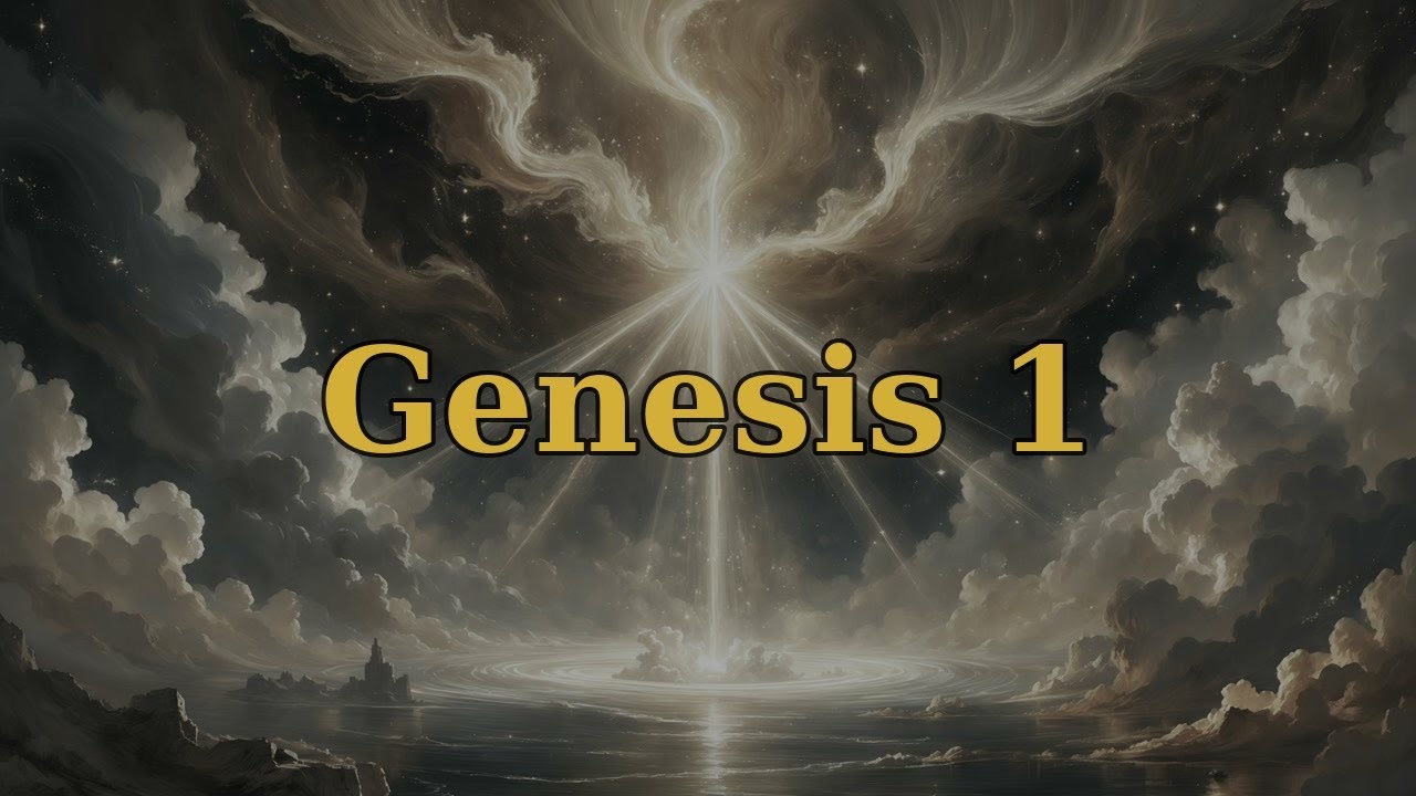 Genesis 1 - Peaceful Bible Reading KJV - The Creation Story for Rest and Reflection