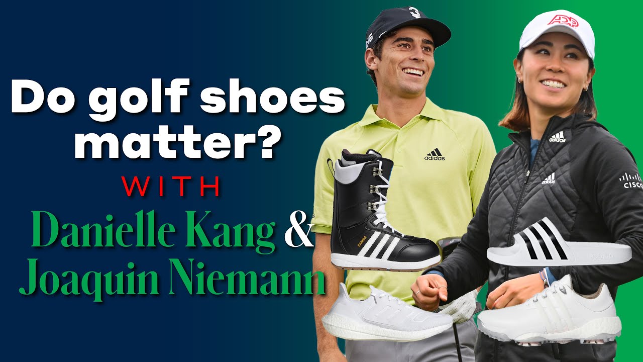 Do golf shoes ACTUALLY matter? | Danielle Kang and Joaquin Niemann Swing Challenge