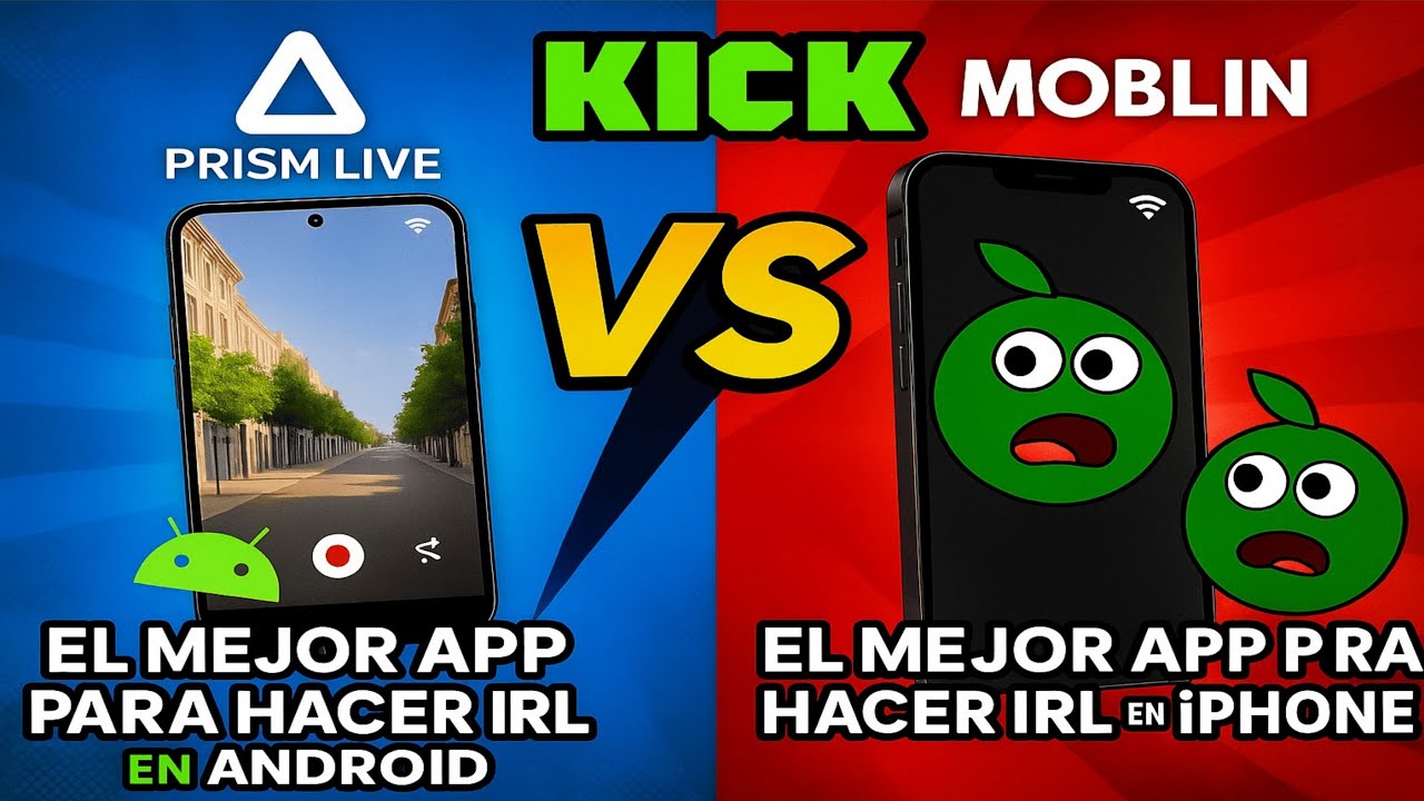 LA MEJOR APP PARA HACER IRL EN KICK PARA ANDROID Y IPHONE
