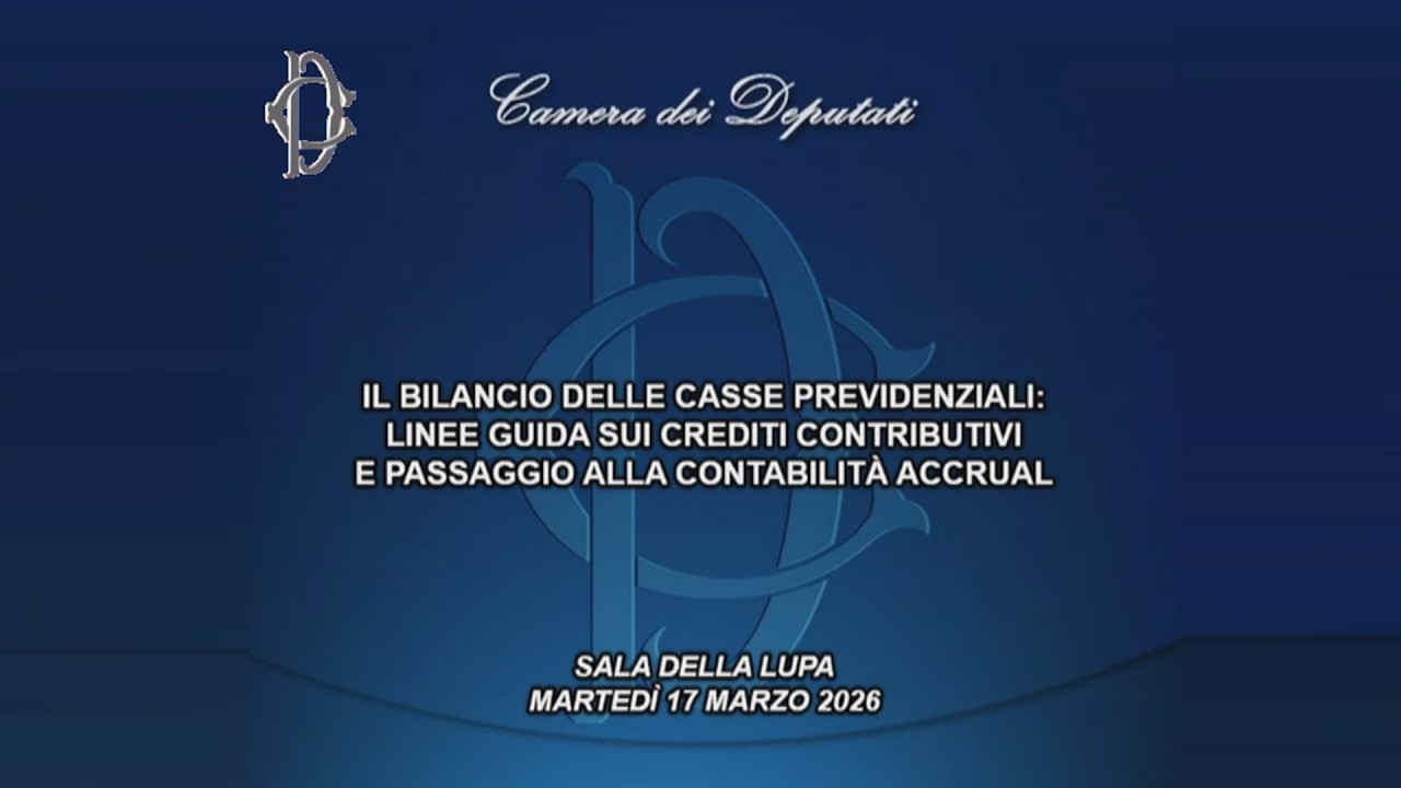 🔴Bilancio casse previdenz.:linee guida sui crediti contributivi e passaggio alla contabilità Accrual
