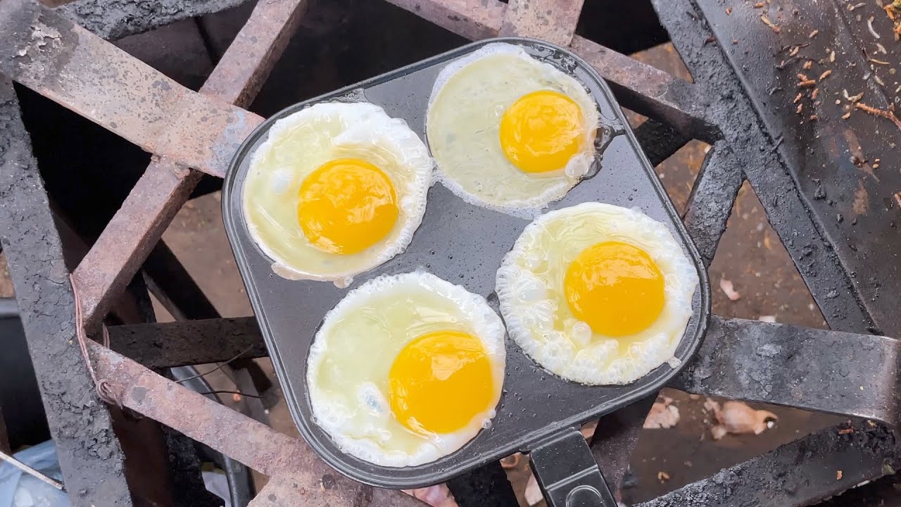 Street Side Egg Snack Recipe | Street Food