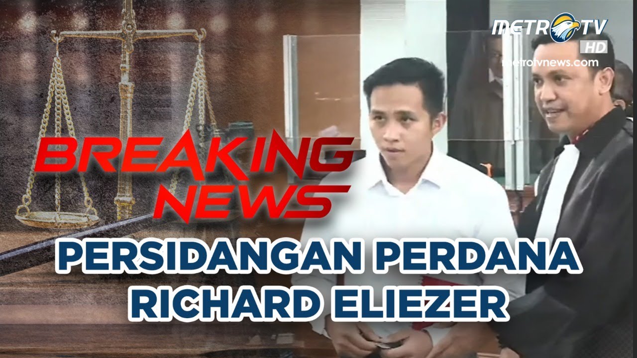 [FULL] Sidang Perdana Richard Eliezer