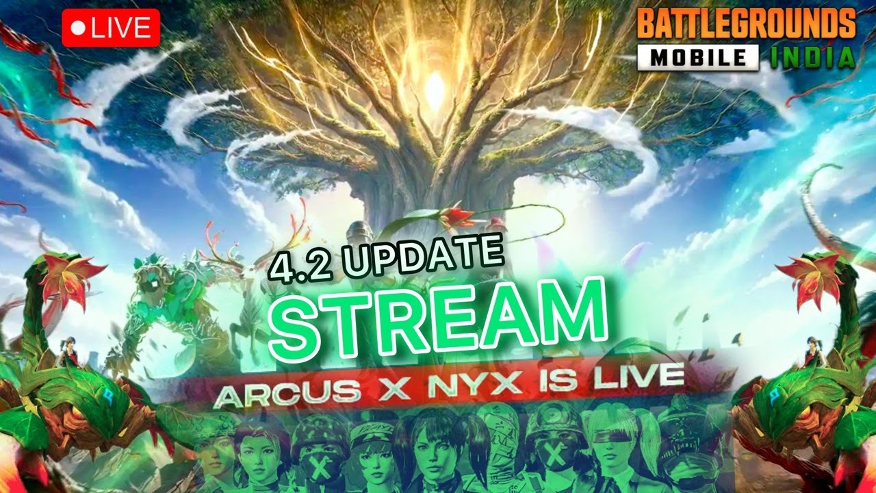 ARCUS x NYX is live❤️‍🔥  #bgmi #pubg #newmode