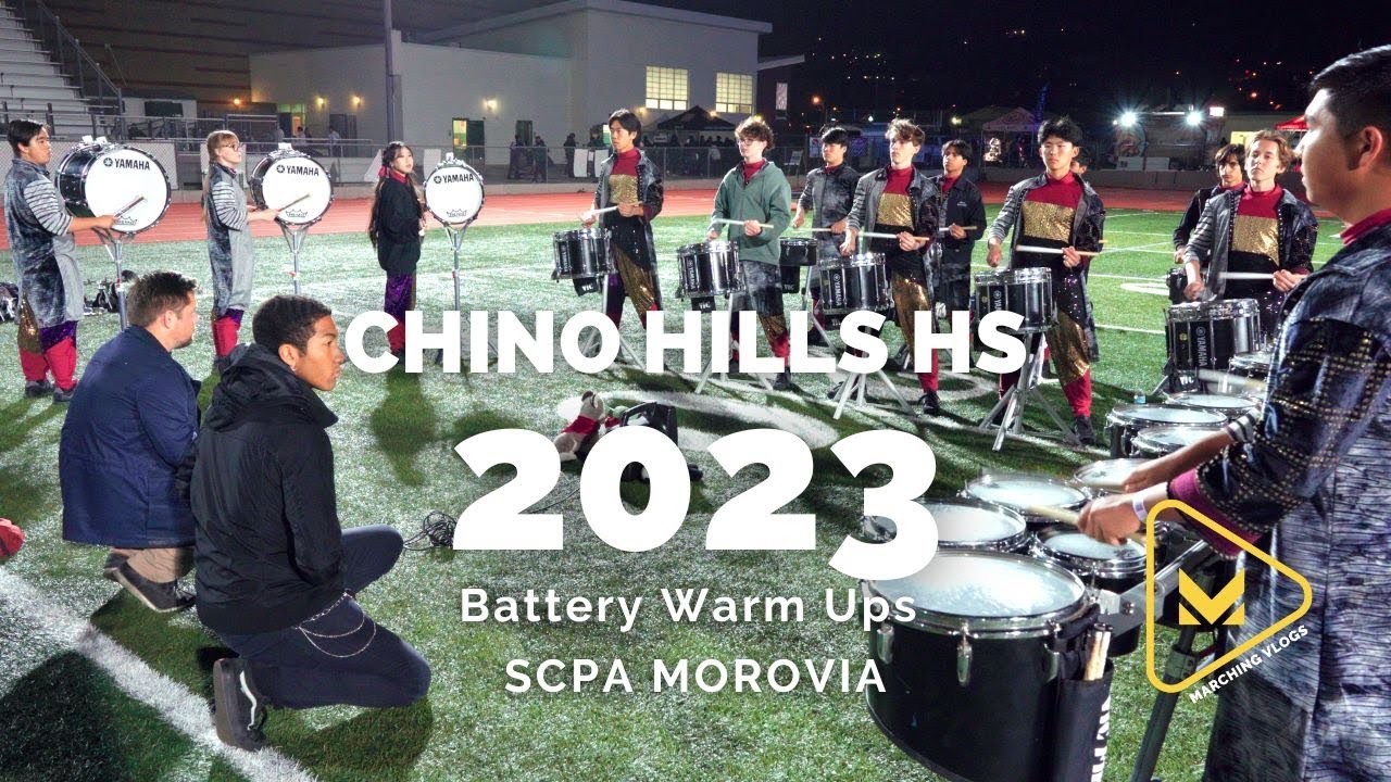 Chino Hills HS 2023 Battery Warm Ups