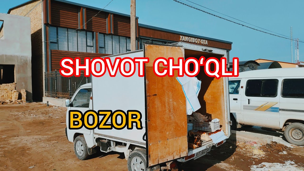 SHOVOT CHOʻQLI BOZORI.