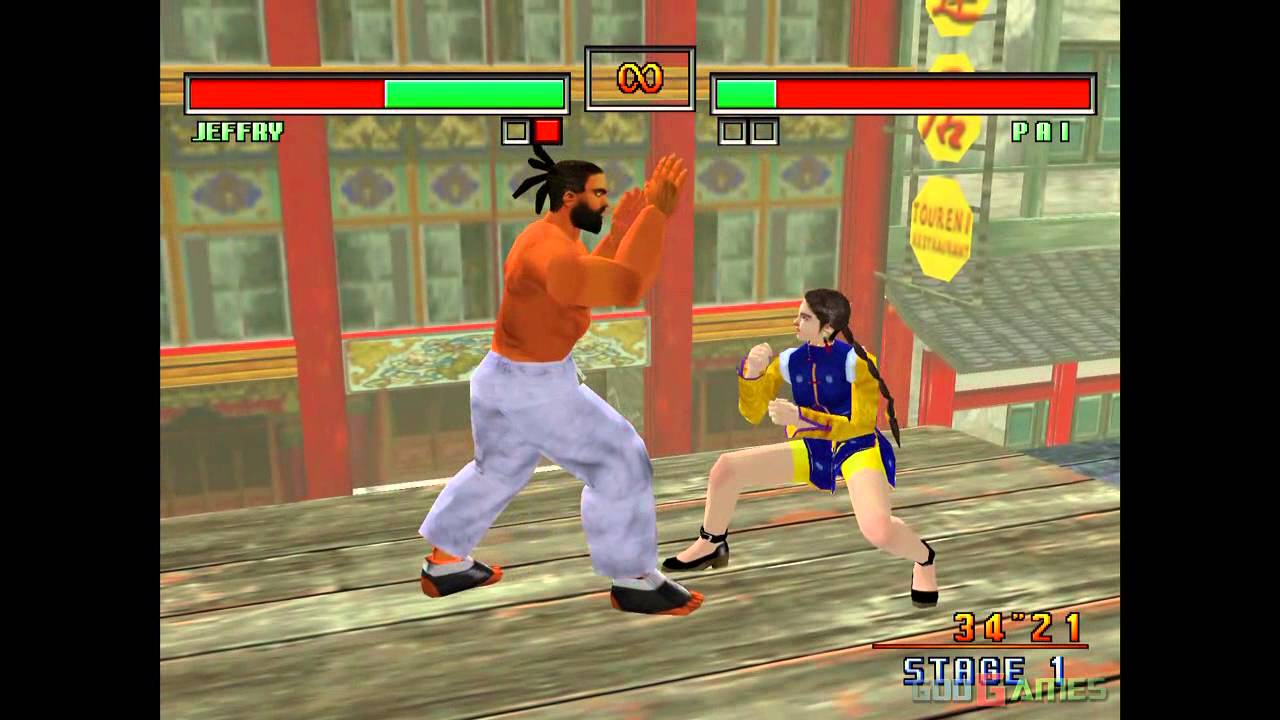 Virtua Fighter 3TB - Gameplay Dreamcast HD 720P