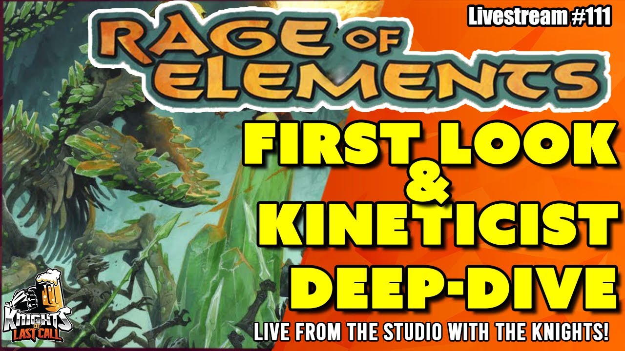 Rage of Elements: First Look and Kineticist Deep-Dive! - Livestream #111