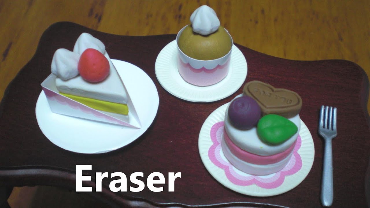 消しゴム作成 Eraser 5 - Cakes ケーキ
