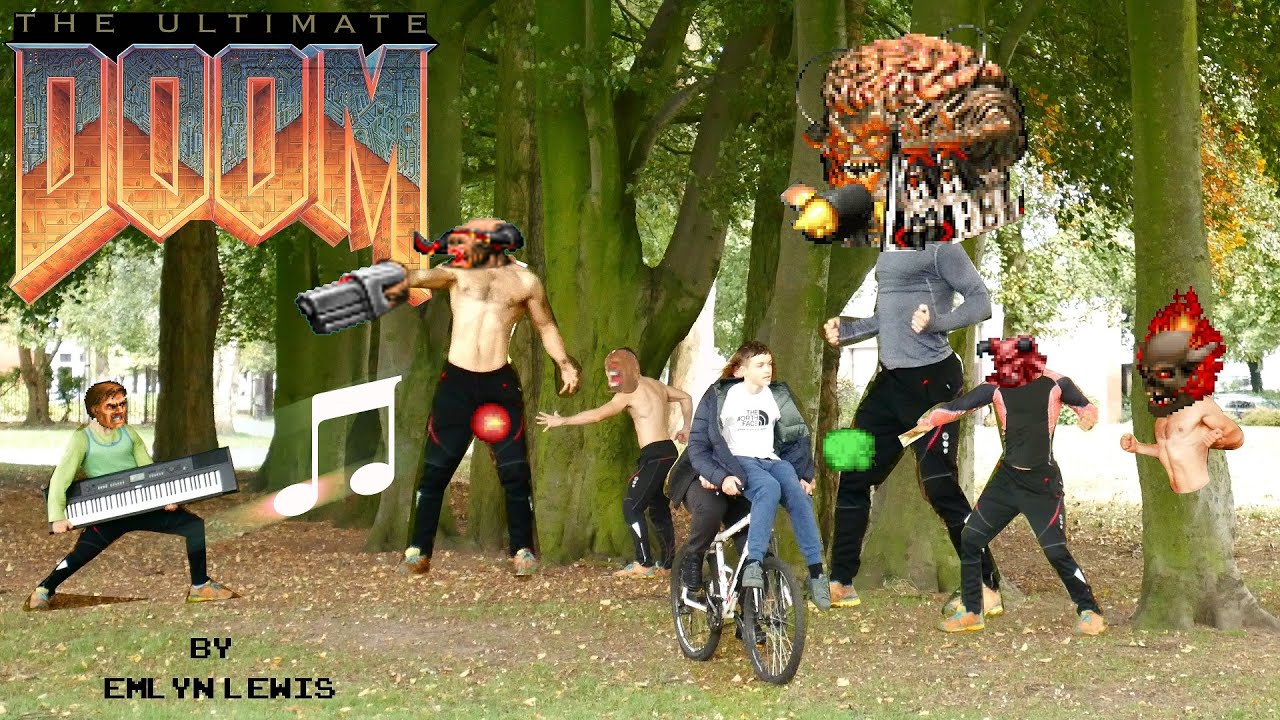 ULTIMATE DOOM music video Marathon 4K