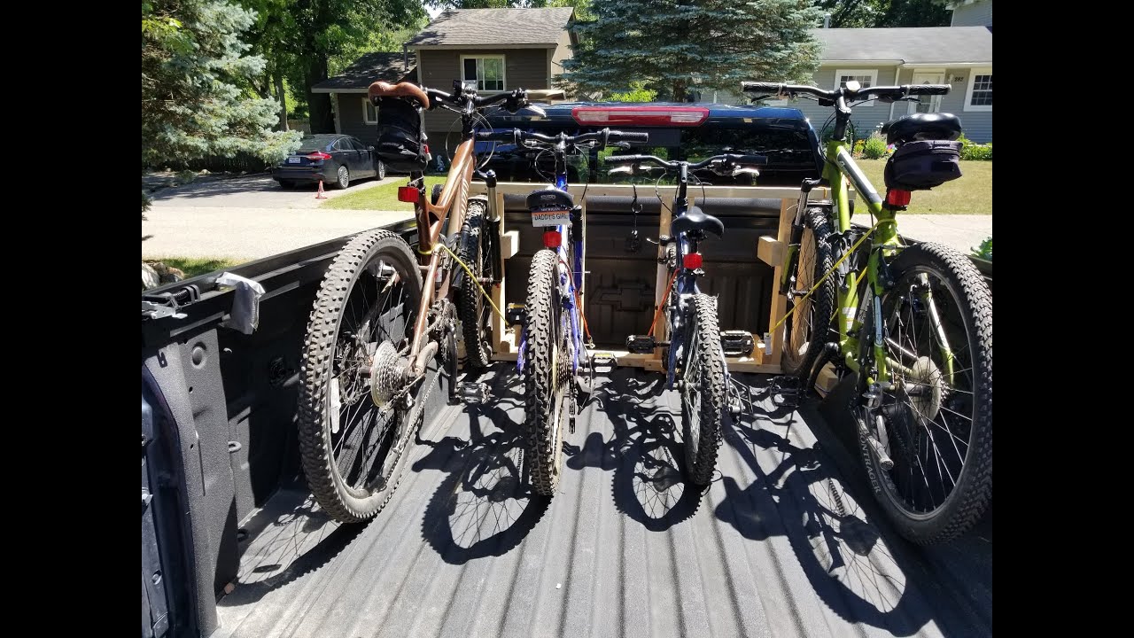 Cheap truck bike rack