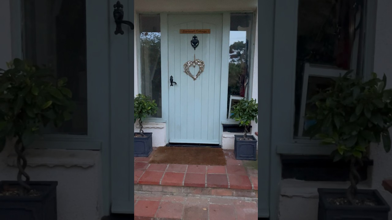 Welcome to Gardeners cottage full cottage tour is in our videos #cottagecore #cottagetour
