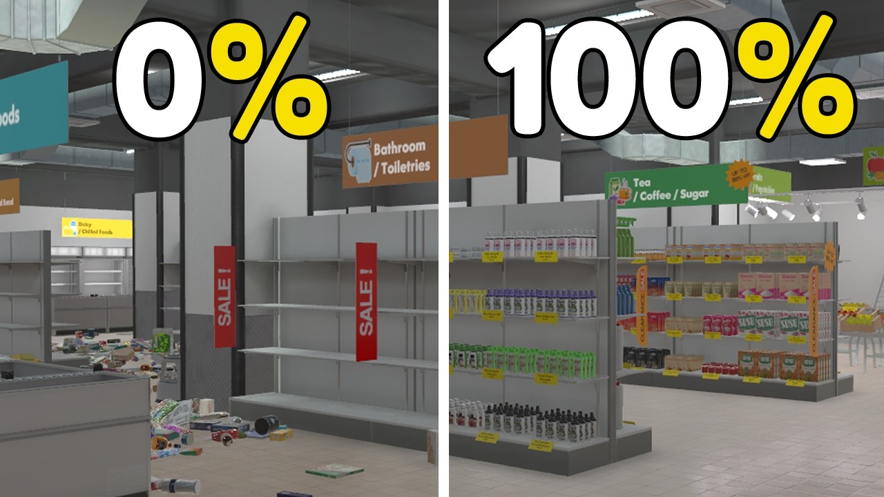 I Played 100% of Supermarket Chaos