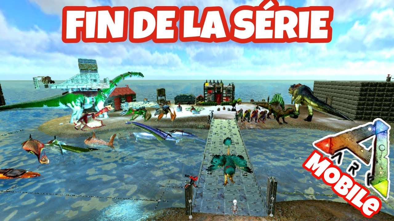 Une grosse visite de la base pour faire le point de là série qui s'achève ARK mobile [S-1 Ep38]