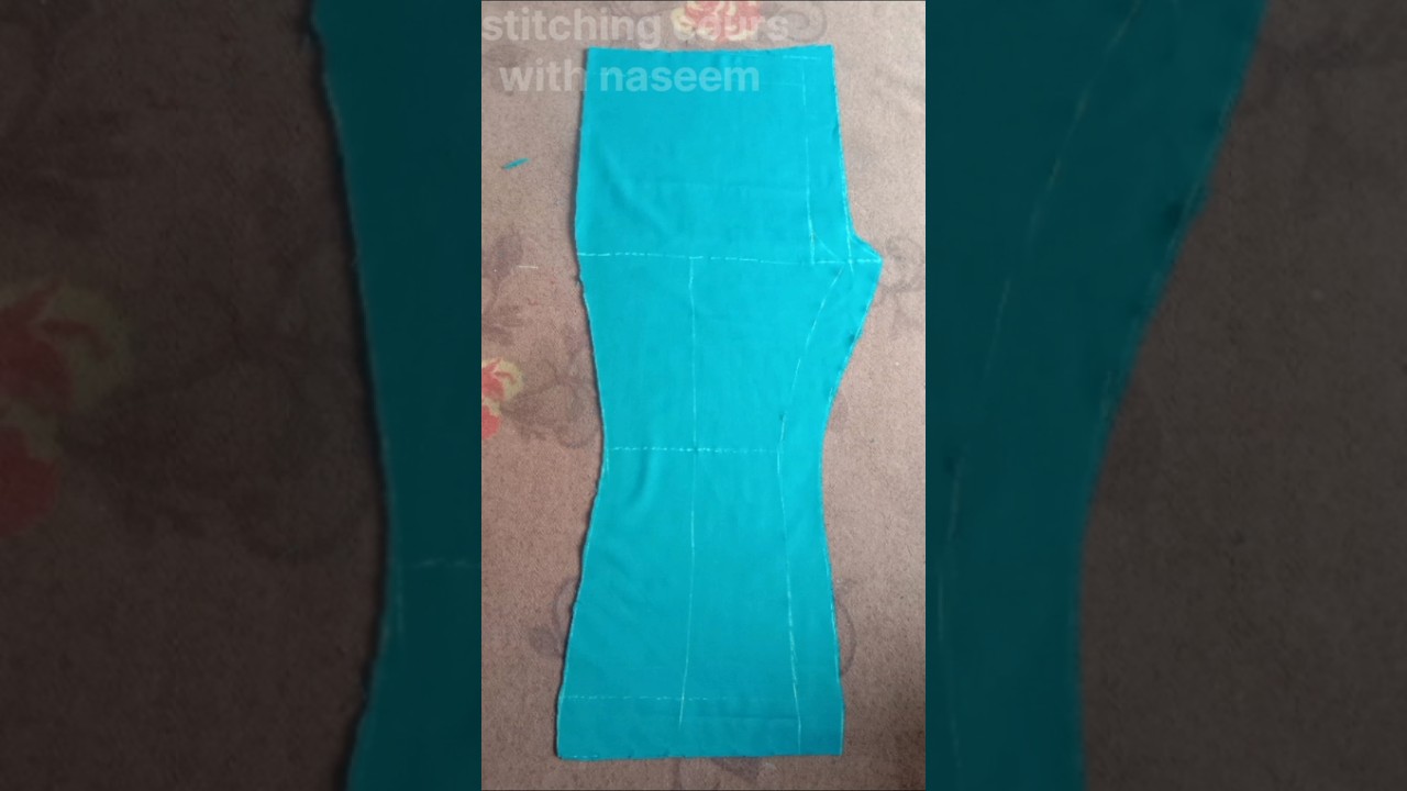 Bell bottom trouser cutting and stitching #viral short#ytshort#stitchingcoursewithnaseem