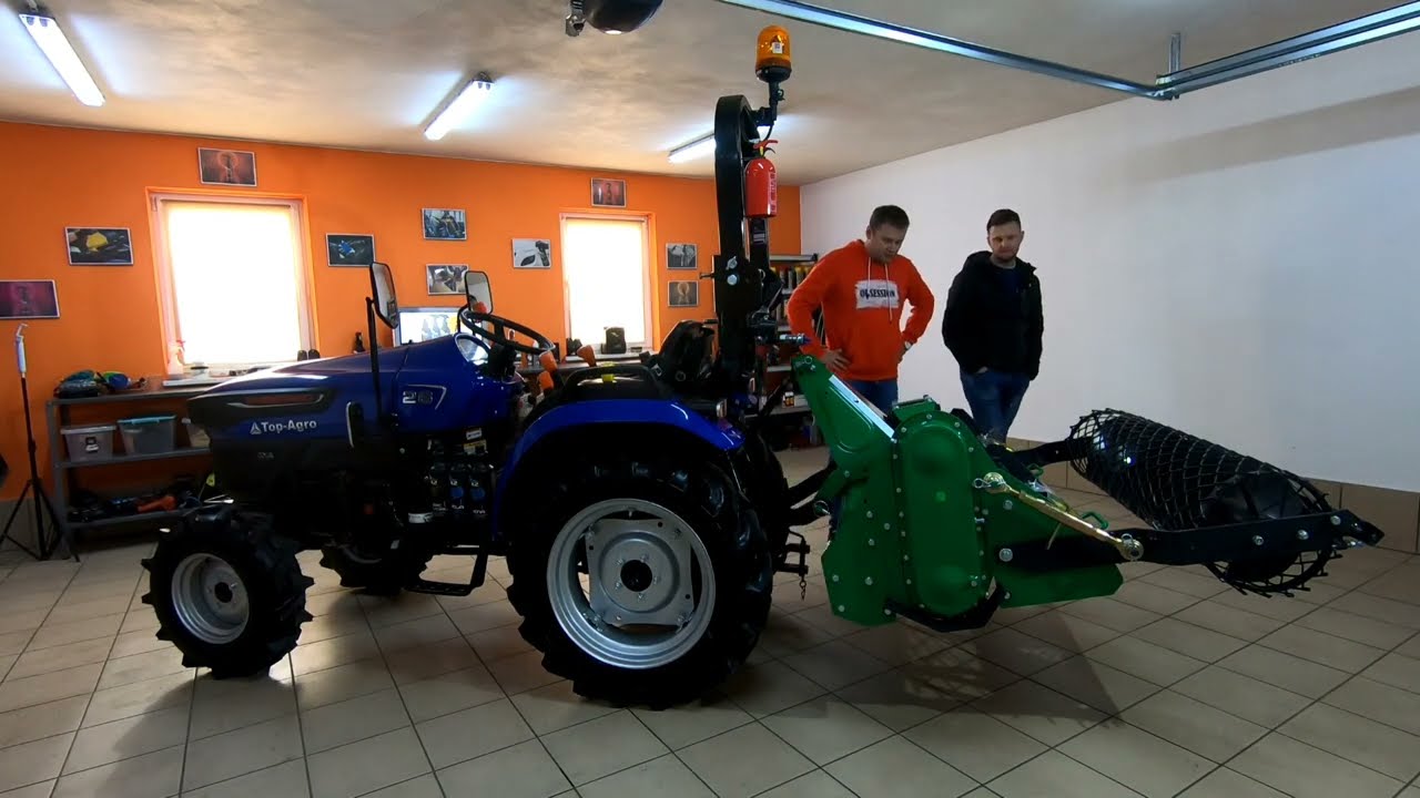 Mini Ciągnik. FARMTRAC 26 #garage_hobbystycznie