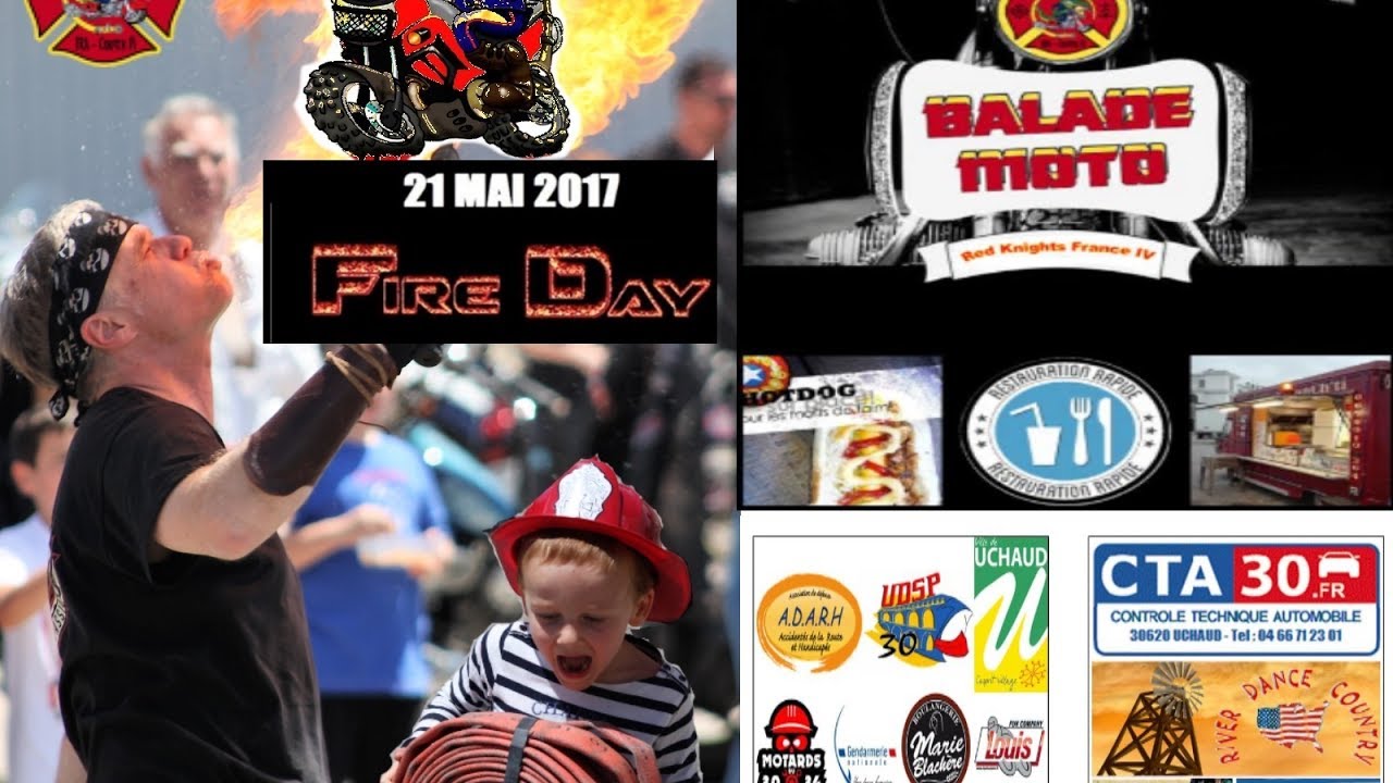 Moto Fire Day 2017 Red Knights Chapter IV Vers 2