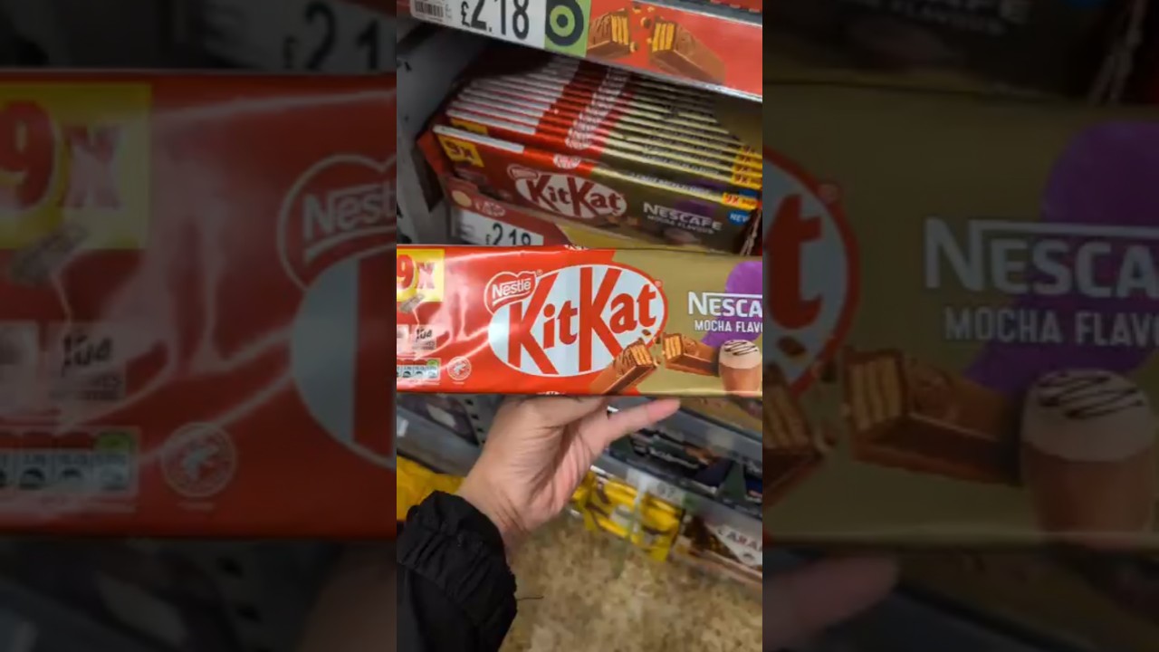 KIT KAT NESCAFE MOCHA?! #kitkat #nescafe #snacks