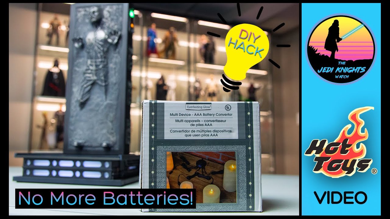 Convert Hot Toys Battery Devices to AC Power | No More Batteries!