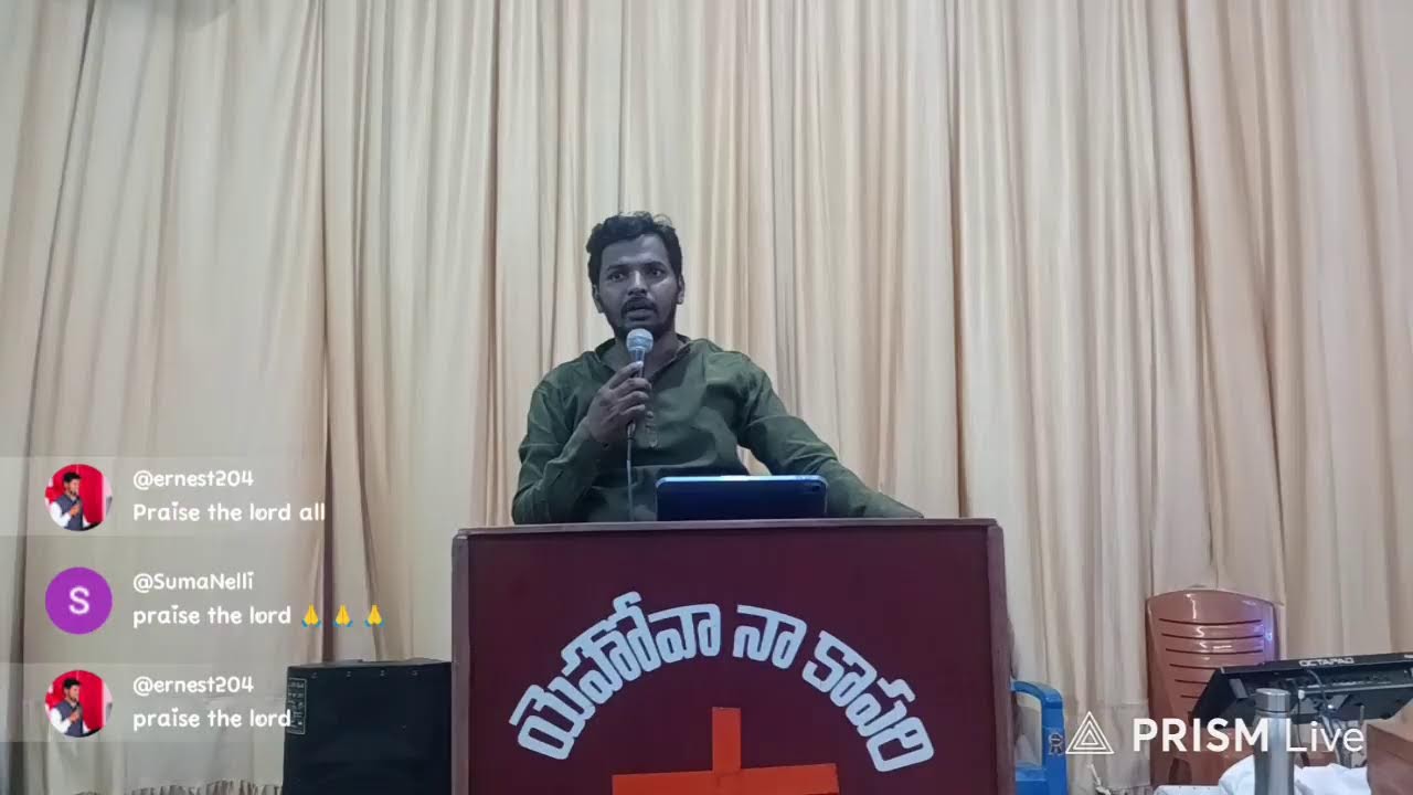 Live streaming of Ernestpaul D