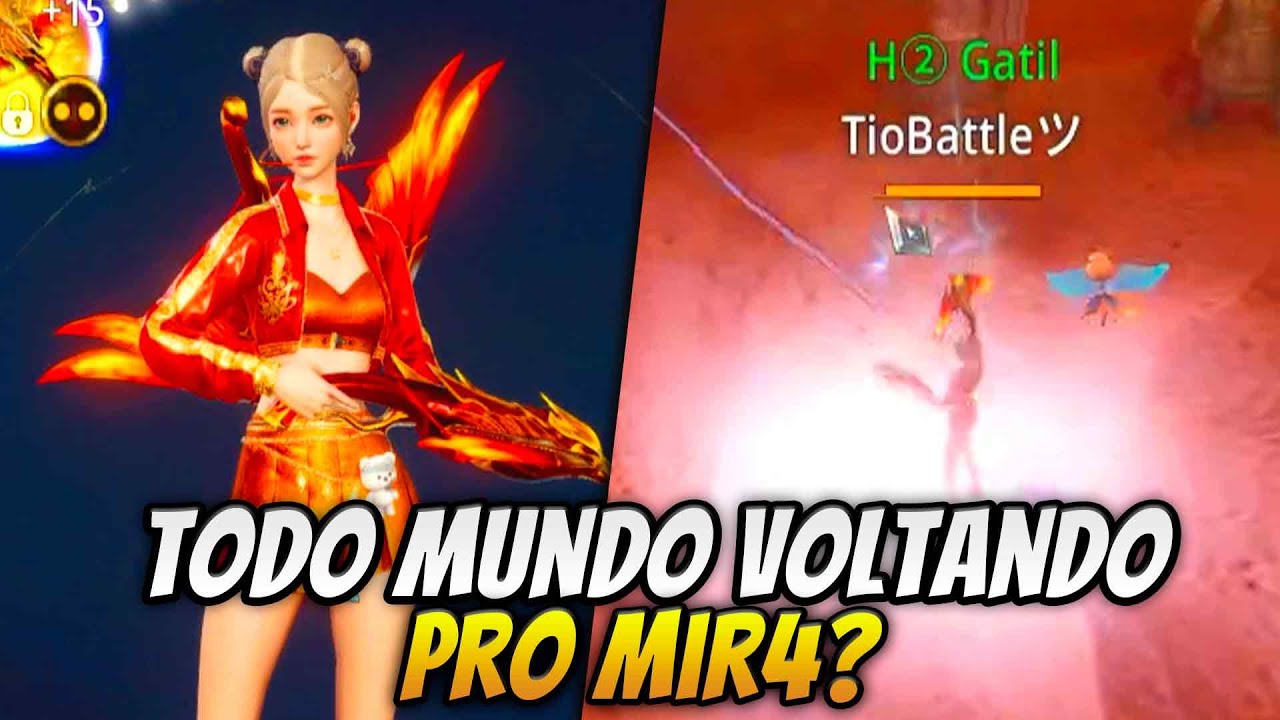 TODO MUNDO VOLTANDO PRO MIR4? VAI MUDAR NADA 😹😹  | MIR4