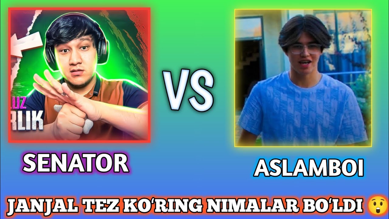 SENATOR VS ASLAMBOI // JANJAL