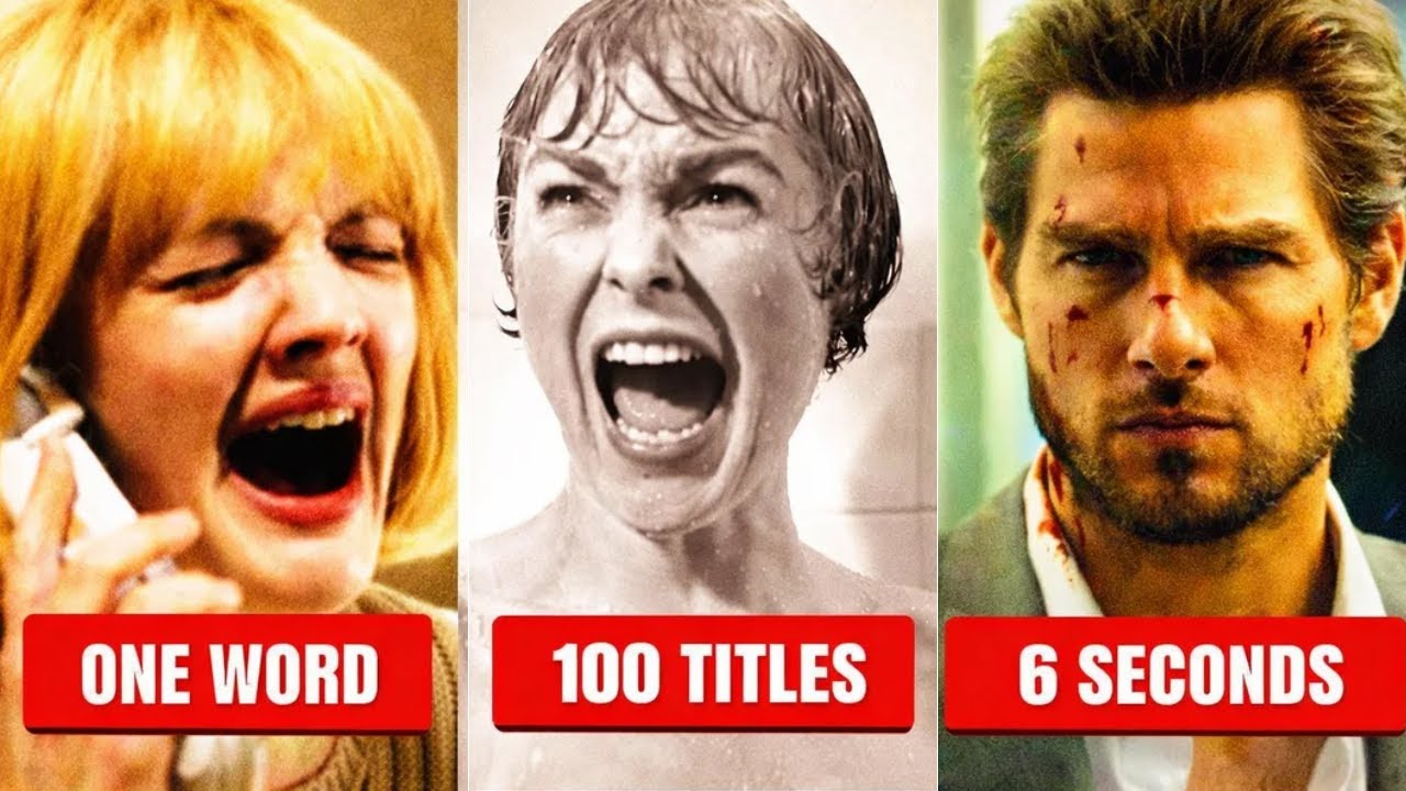 Can You Guess 100 One-Word Movies from 6-Second Clips?