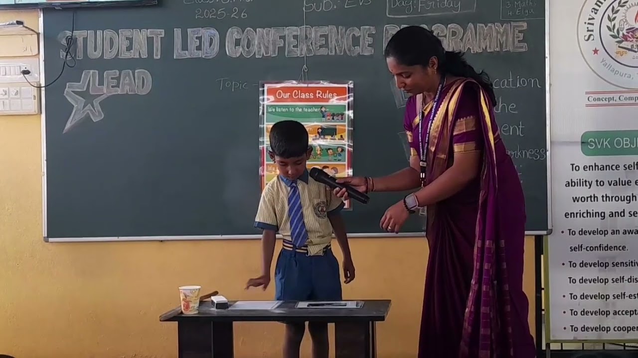 SLC programme by SVK UKG Students Subject : EVS #srivanithavidyakendra #school #lead #slc 