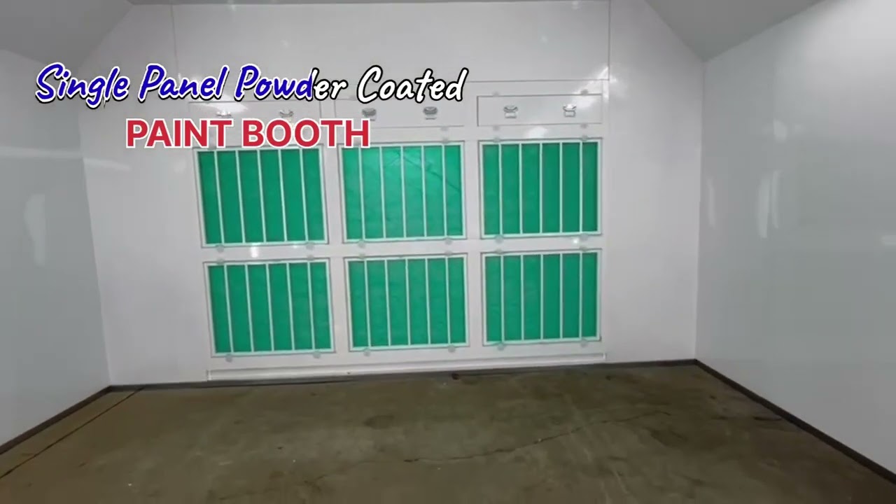 Powder Coated Spray Paint Booth Paint Booth 