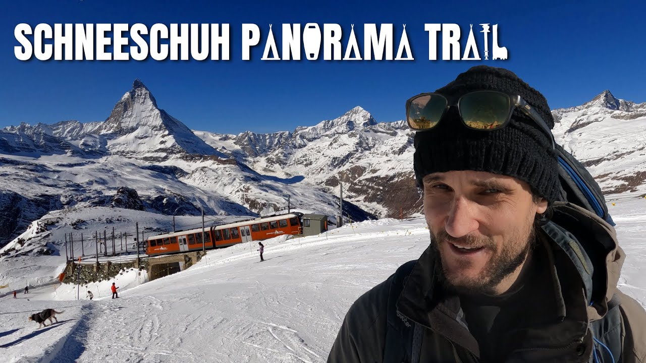 Matterhorn Schneeschuh Abenteuer - Der beste Panoramaweg in Zermatt!