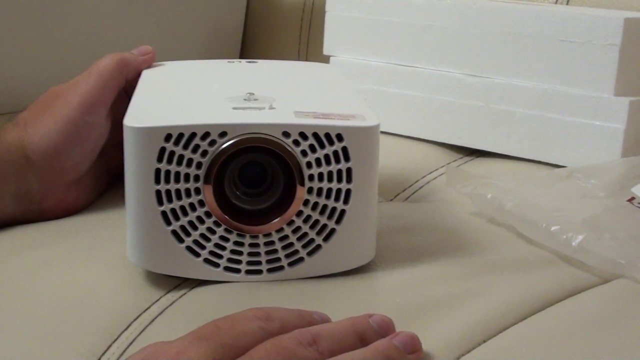 Проектор LG HF60LSR распаковка
