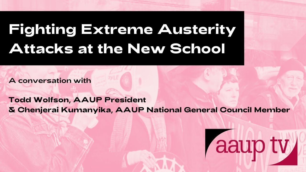 Fighting Extreme Austerity Attacks at The New School