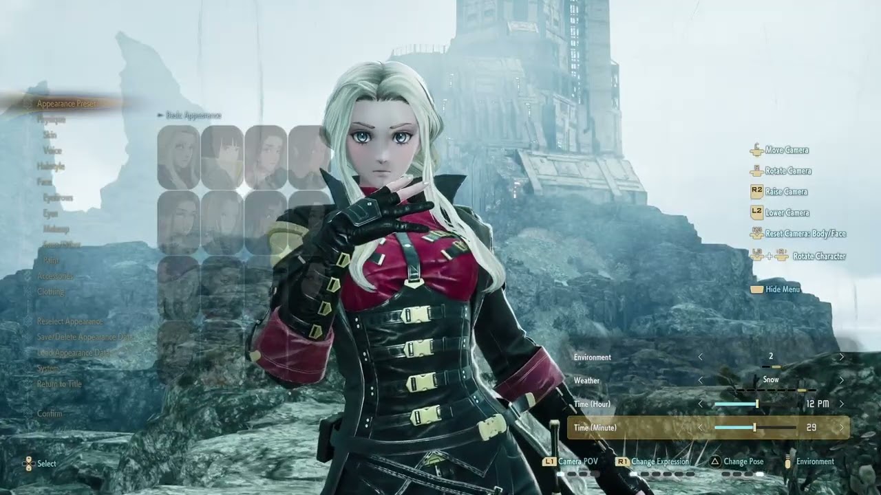 Code Vein II  - 00  - character creator demo