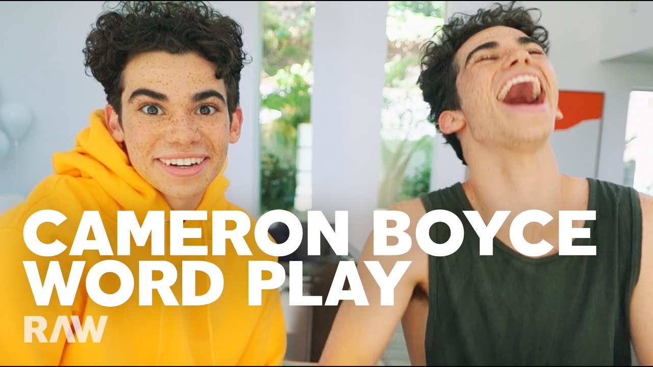 Cameron Boyce Interviews HIMSELF for RAW's Word Play (FULL VIDEO)