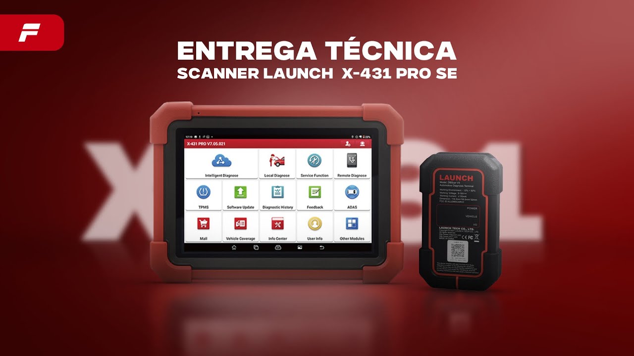 Entrega técnica LAUNCH X-431 PRO SE