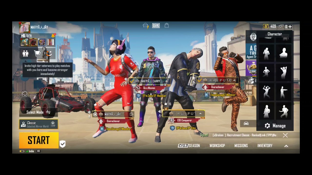 MAFIYA SQOUD 🔥🙌🏻 OP #MAFIYA_JAY #bgmi #bgmisquad #viral #pubgmobile
