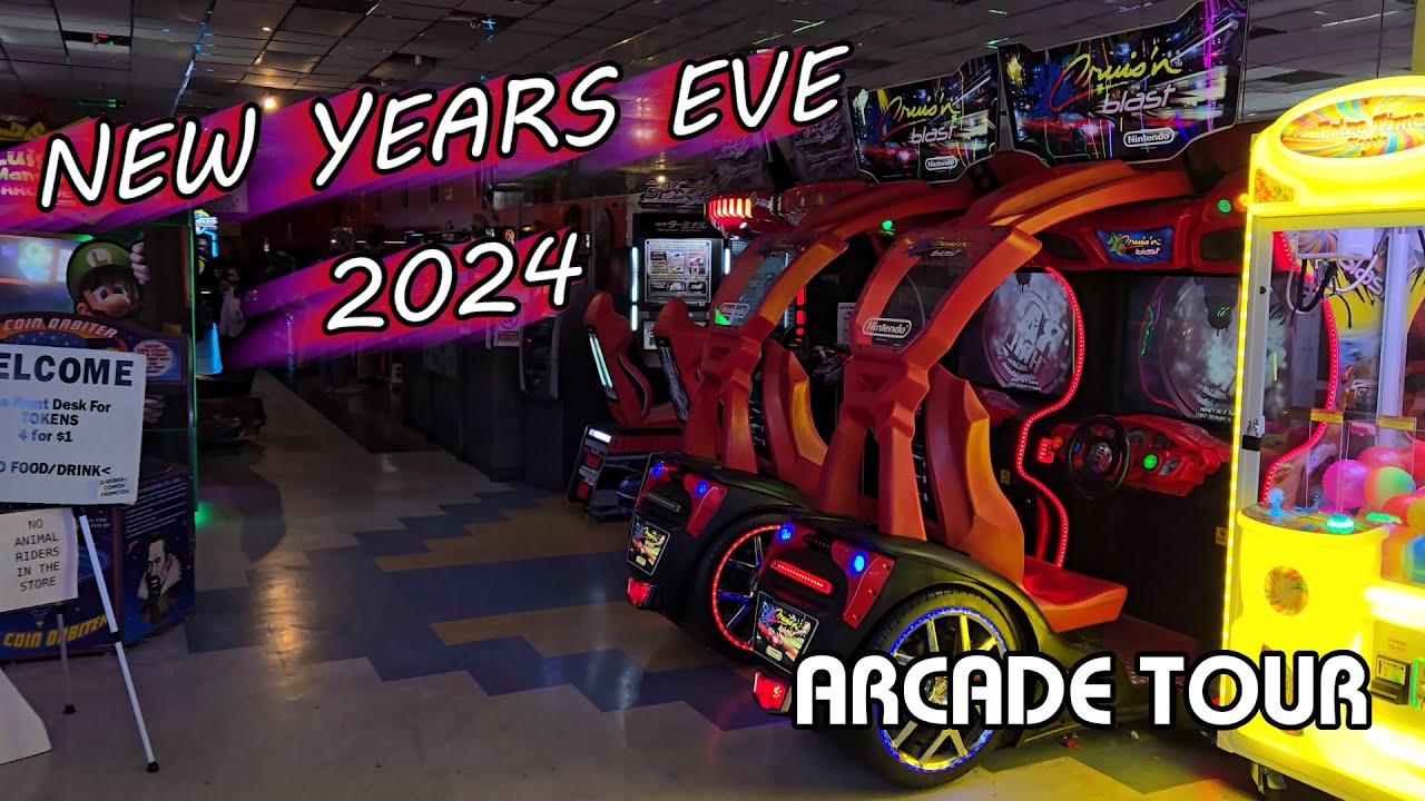 New Years Eve 2024  Tour at Arcade Galactic