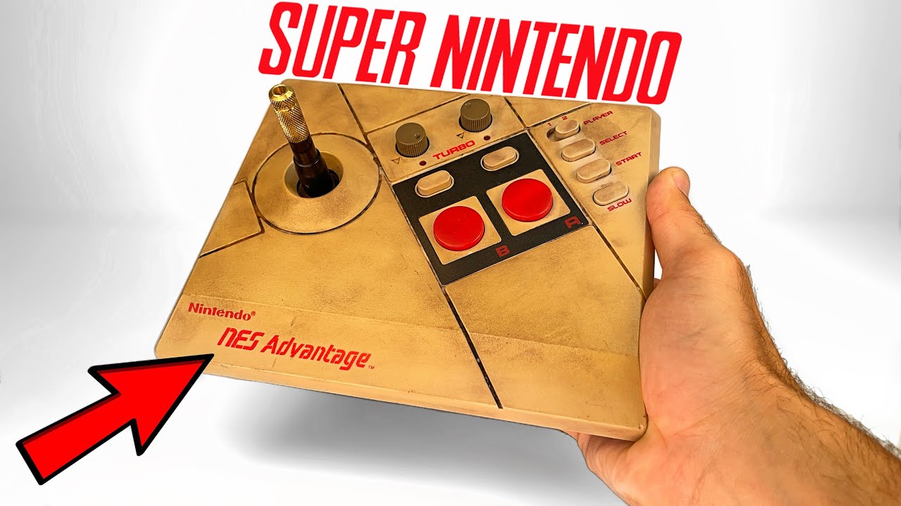 Yellowed NINTENDO Advantage Restoration